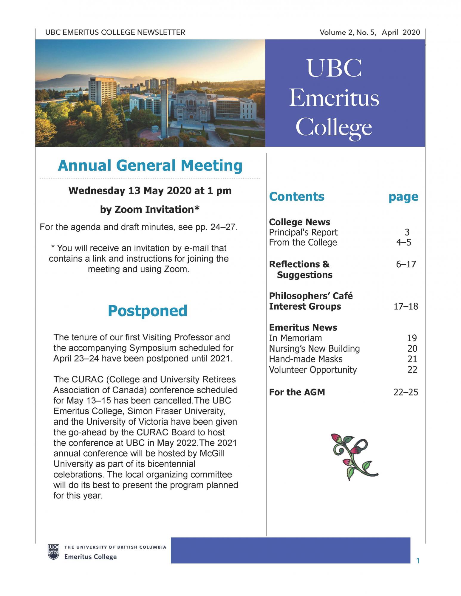 January 2020 newsletter