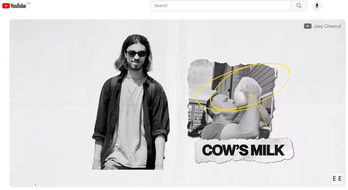 Screen grab from Ed Winters YouTube post