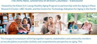 Aging better together symposium informational poster