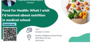 Poster for Michael Klaper lecture