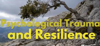 Psychological Trauma and Resilience event poster