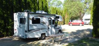 RV in campground