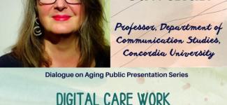 Dr. Kim Sawchuk event poster