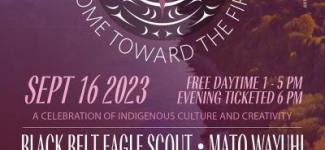 Come towards the fire poster