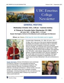 2021 Fall Newsletter