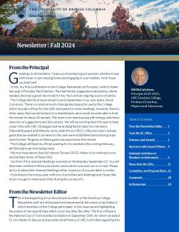 Fall 2024 Newsletter Cover