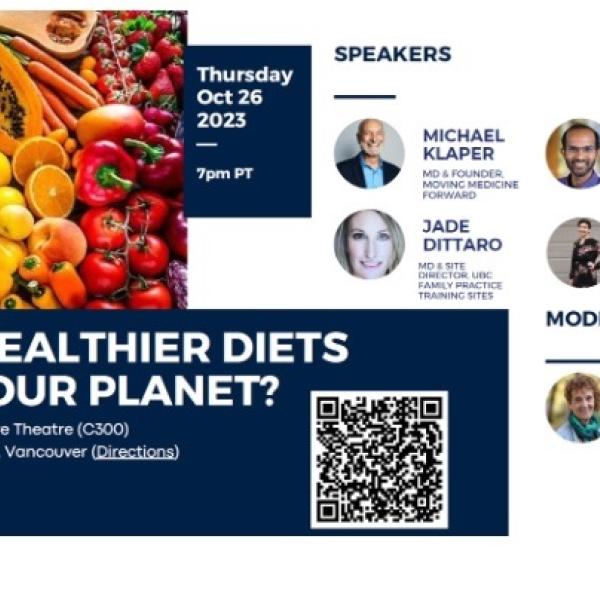 Event poster for Michael Klaper