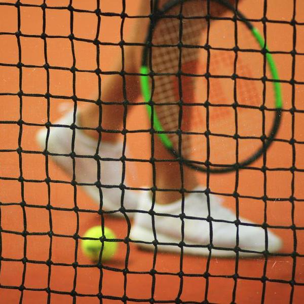 Image of tennis racket and ball