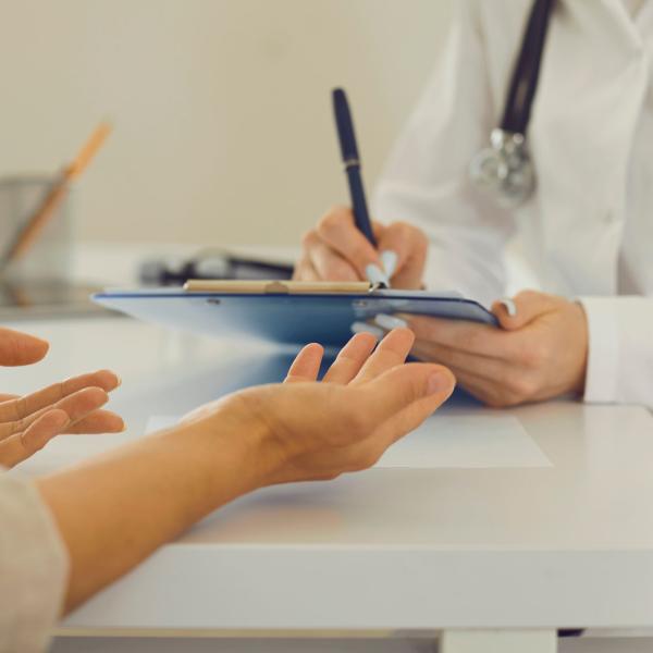 Photo of medical consultation